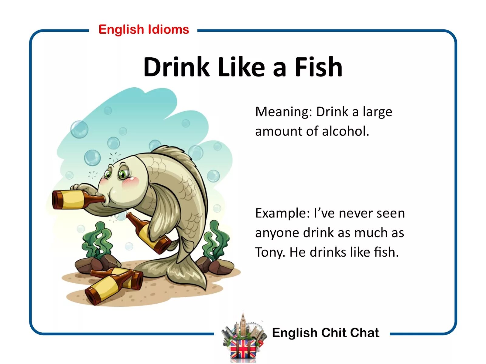 I like to be a fish. Идиомы на английском. Английские идиомы иллюстрации. Английский язык. Идиомы. Идиома на английском.