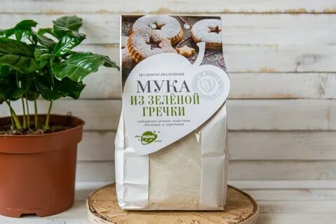 Мука из зеленой гречки