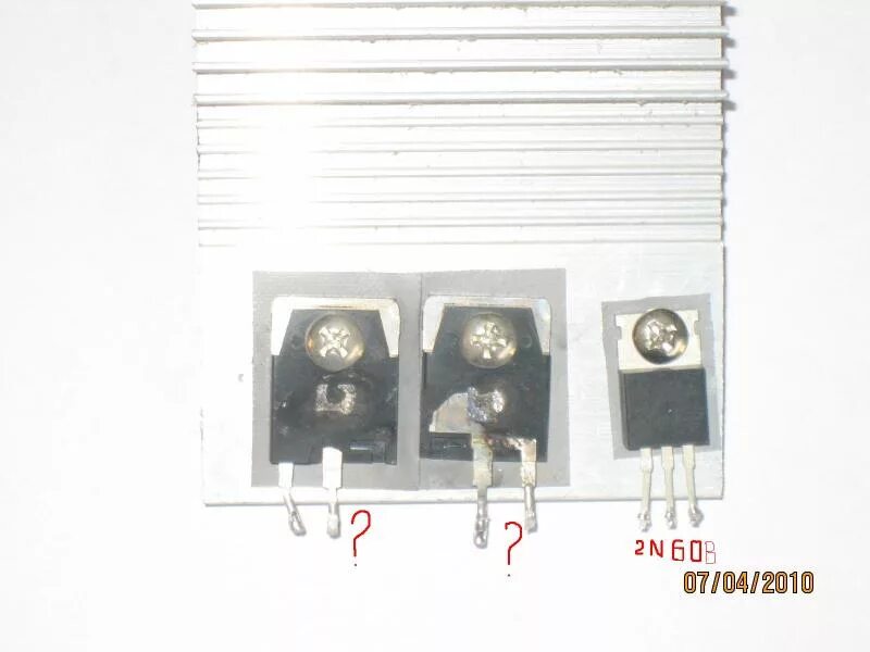 транзисторы блоков питания компьютеров
