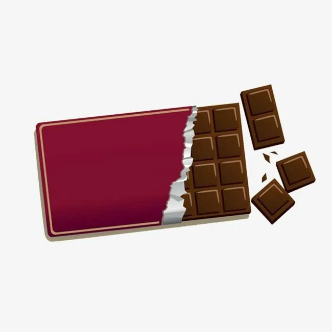 У вани есть шоколадка прямоугольной формы. Плитка шоколада без обертки. шоколадка на белом фоне. прямоугольная шоколадка.