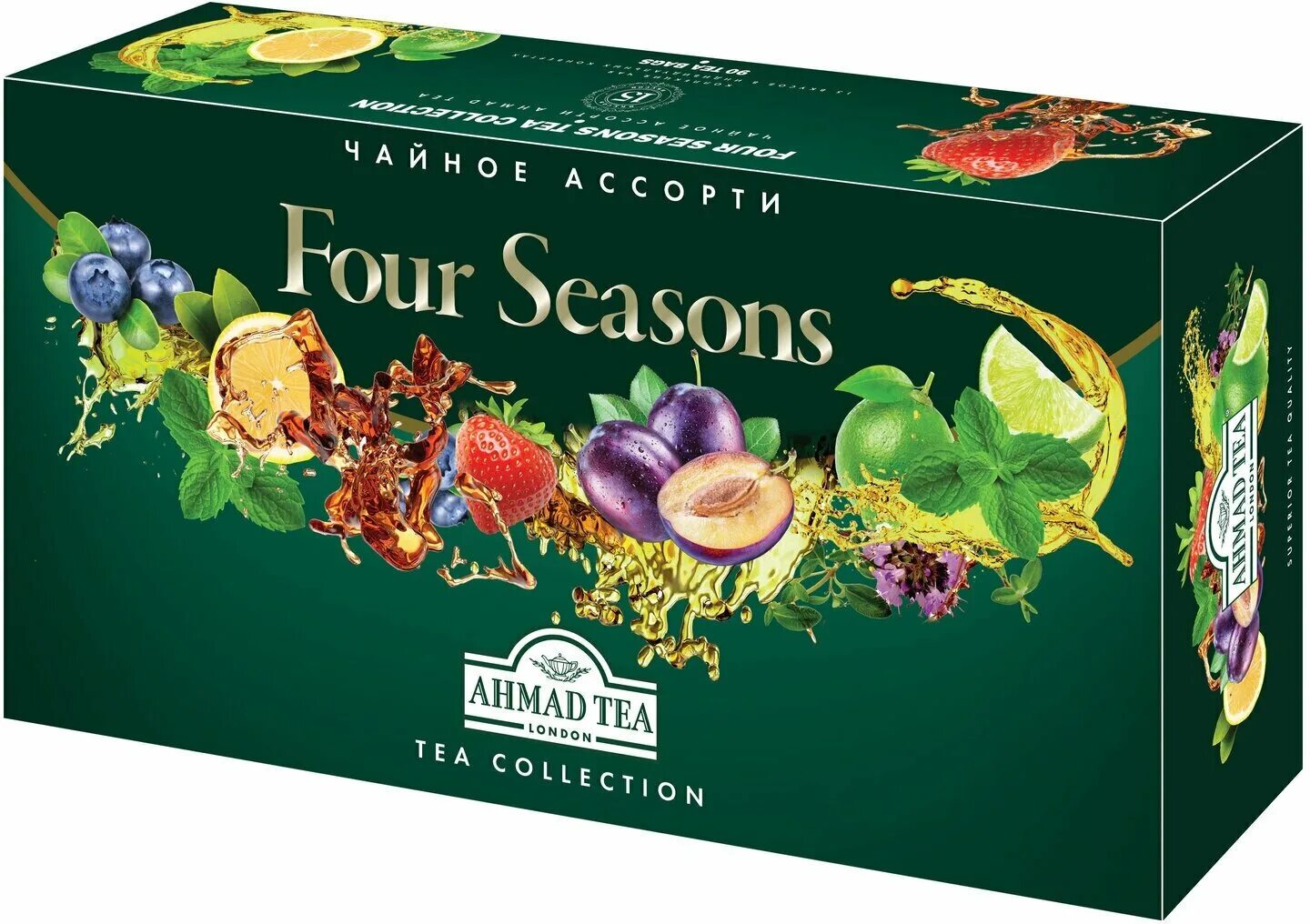 Ahmad tea подарочный набор four seasons. чай ахмад чайное ассорти 90 пакетиков. чай four seasons tea. чайный набор ahmad tea ассорти 15 вкусов, 90 пакетиков. ассорти чайное ahmad four seasons.
