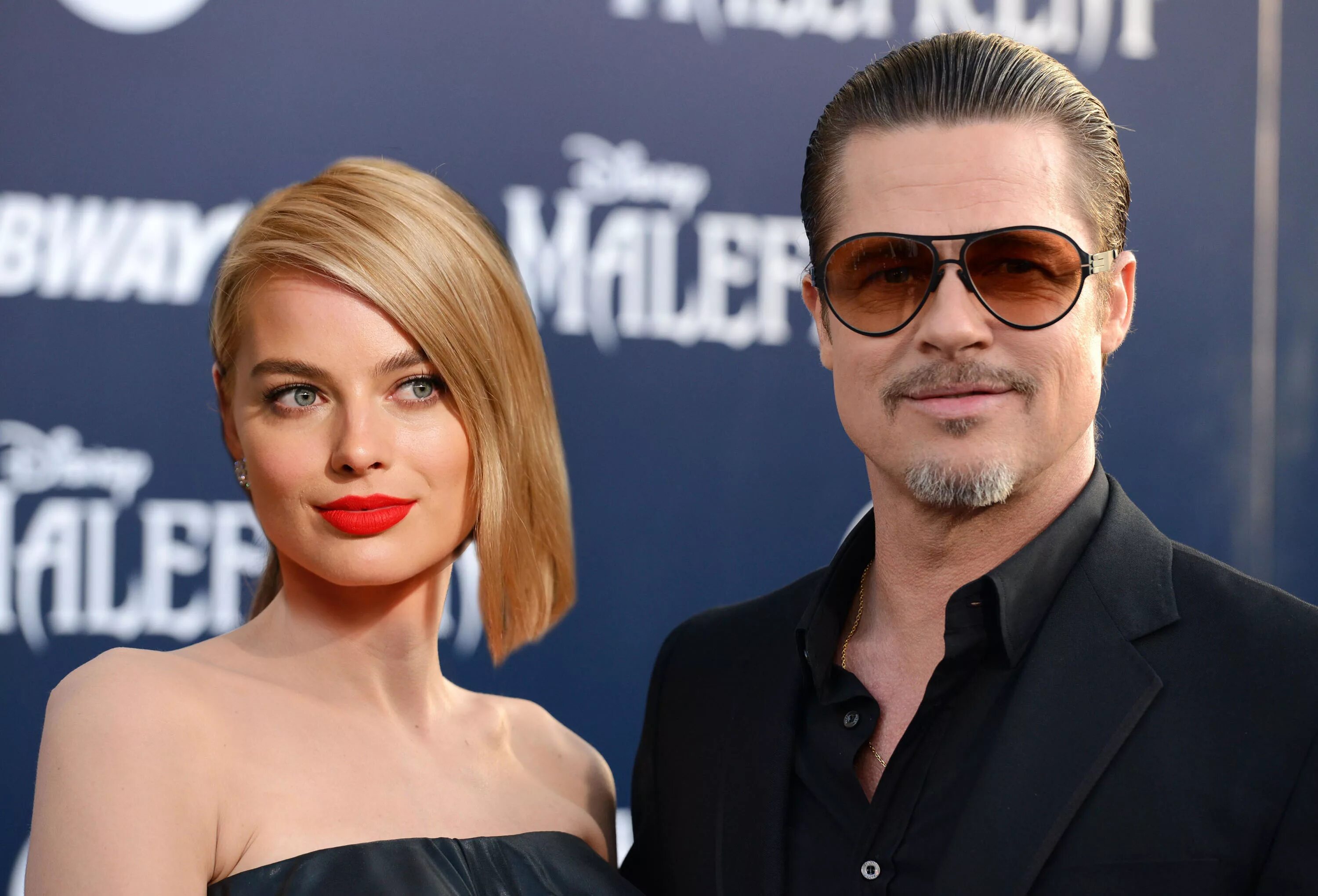 Питт робби. Брэд Питт и Робби. Брэд Питт и Марго. Brad Pitt and Margot Robbie.