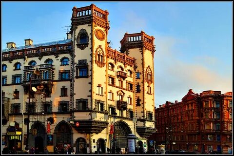Дом башня в петербурге