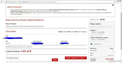 Ржд тикетс пассажирам