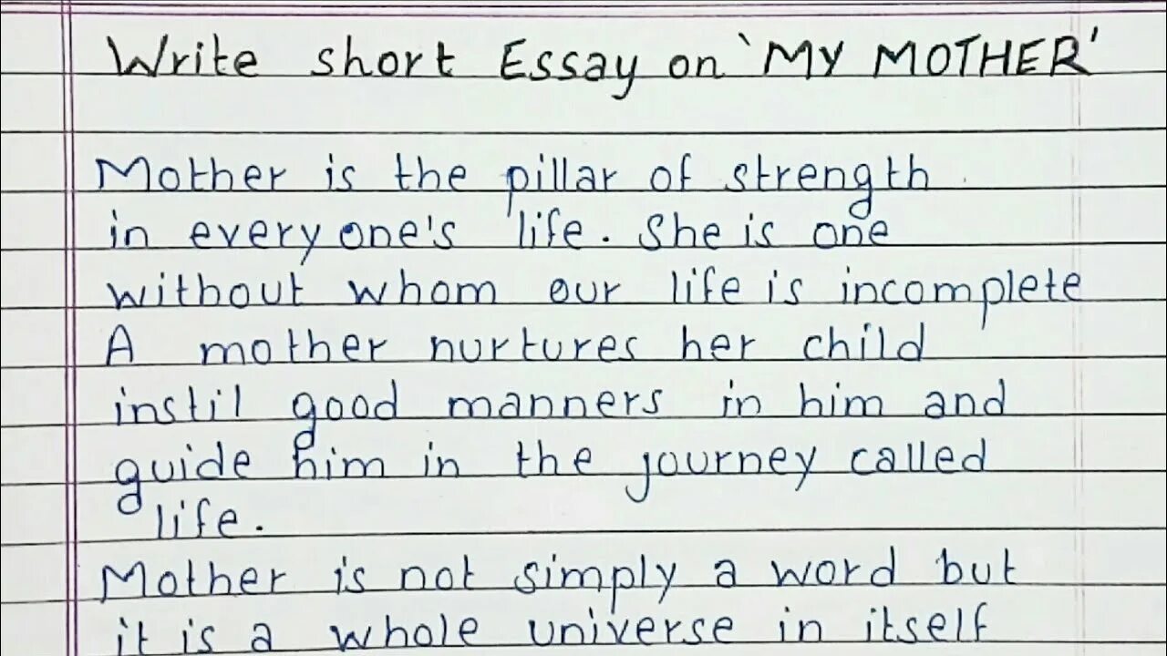 Write short magazine entry. My mother сочинение. Mother essay. About my mother essay. Short essay.