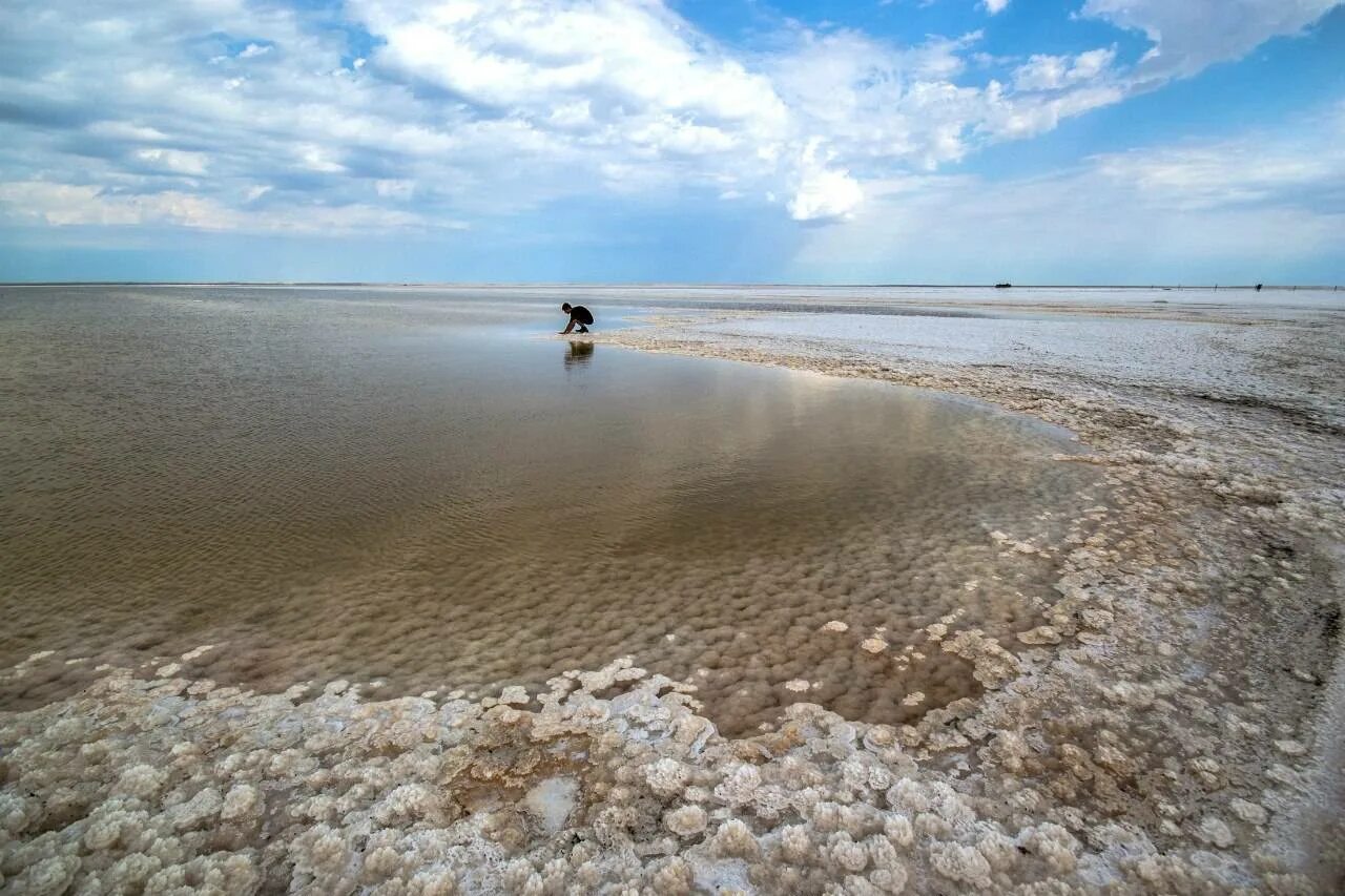 Соль в каспийском море