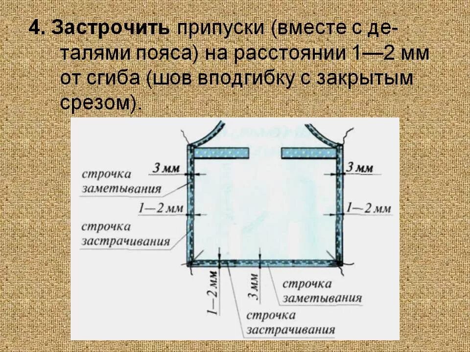 Обработка Нижнего среза фартука 5 класс технология. Обработка боковых и Нижнего среза фартука. Припуск на боковой шов. Обработка шва фартука. Обработка нижней части фартука