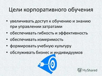 Цель корпорации