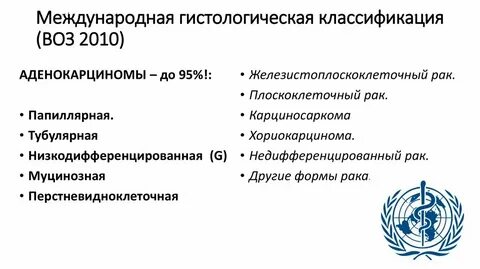 В соответствии с международной классификацией