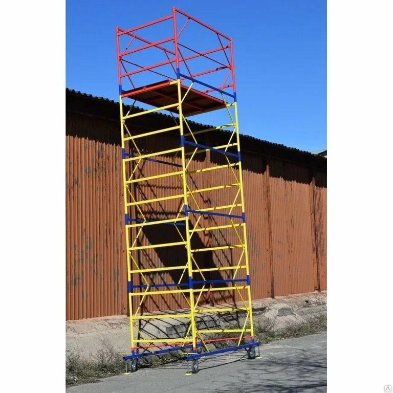 3. Вышка-тура всп 250/1,2х2,0 6,4м. 0 эконом. Леса строительные рамные. Вышка тура типа псрв 2110.