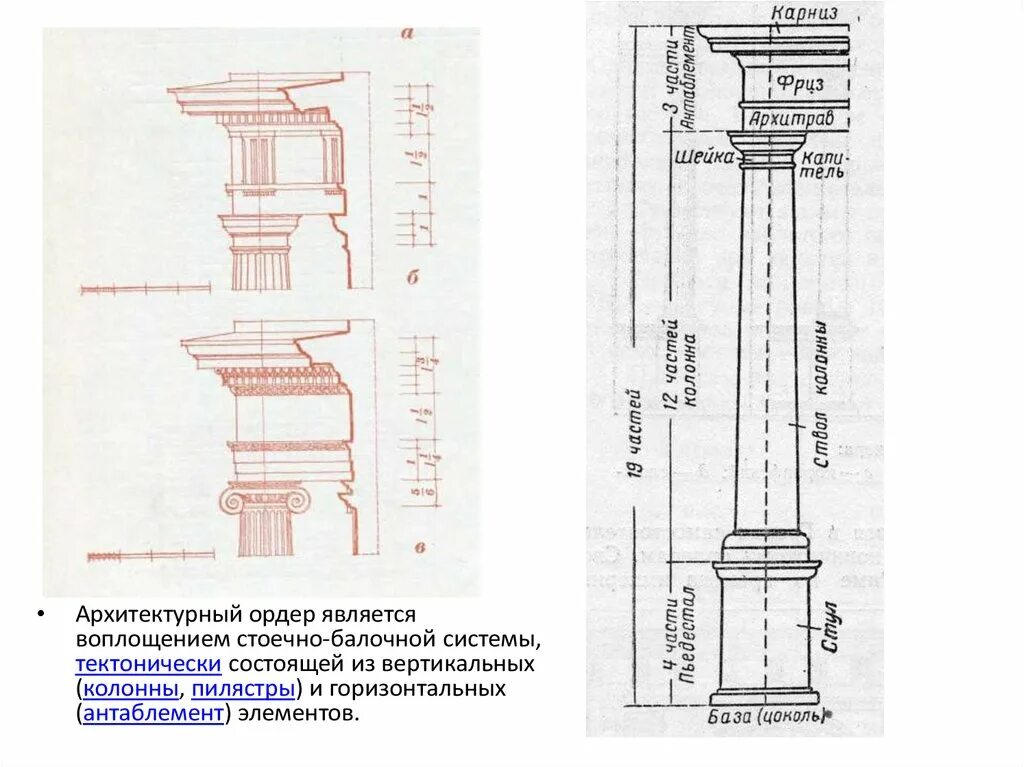 Дети ордеров. Пропорции тосканского ордера. Ордер стоечно балочная система. Тосканский ордер в архитектуре схема. Коринфский ордер стоечно балочная система.