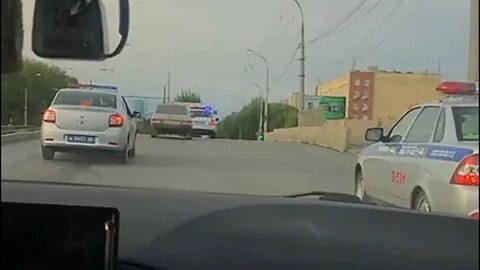 Погоня по встречке