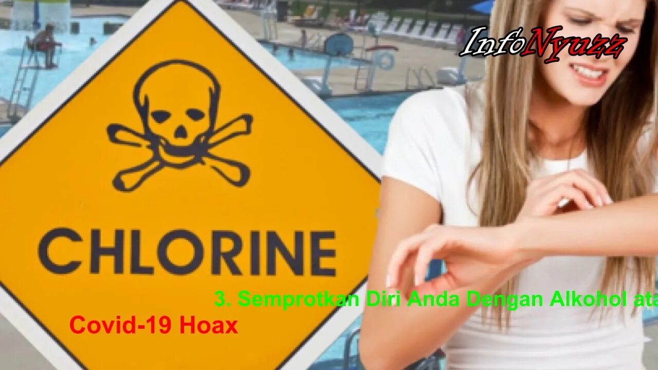 Chlorine Water. Хлорная вода запах