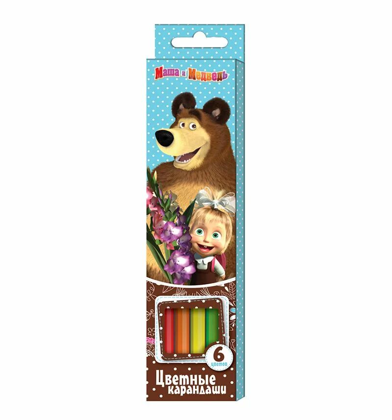 Маша и медведь разноцветной краской. Ручка 6-цветная "Маша и медведь" Росмэн 34572. Карандаши цветов 6 Маша и медведь магазин. Маша и медведь карандашом. Карандаши Маша и медведь цветные 6.