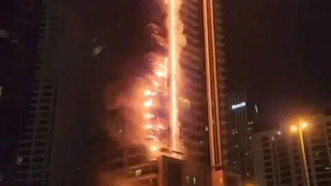 Пожар в дубае сегодня