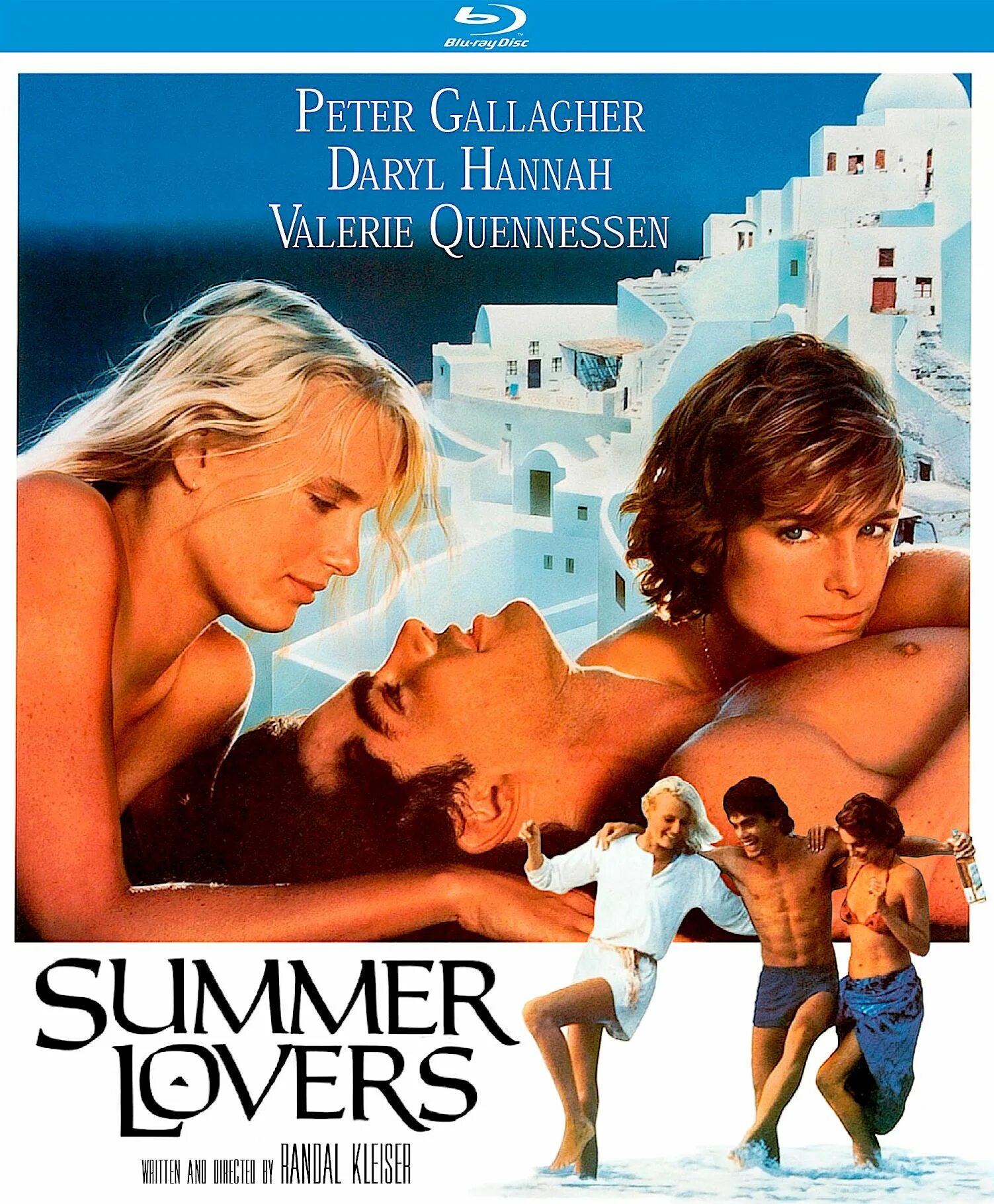 Summer threesome. Валери Кеннессен. Лето втроем 1982. Постер Summer lovers 1982.