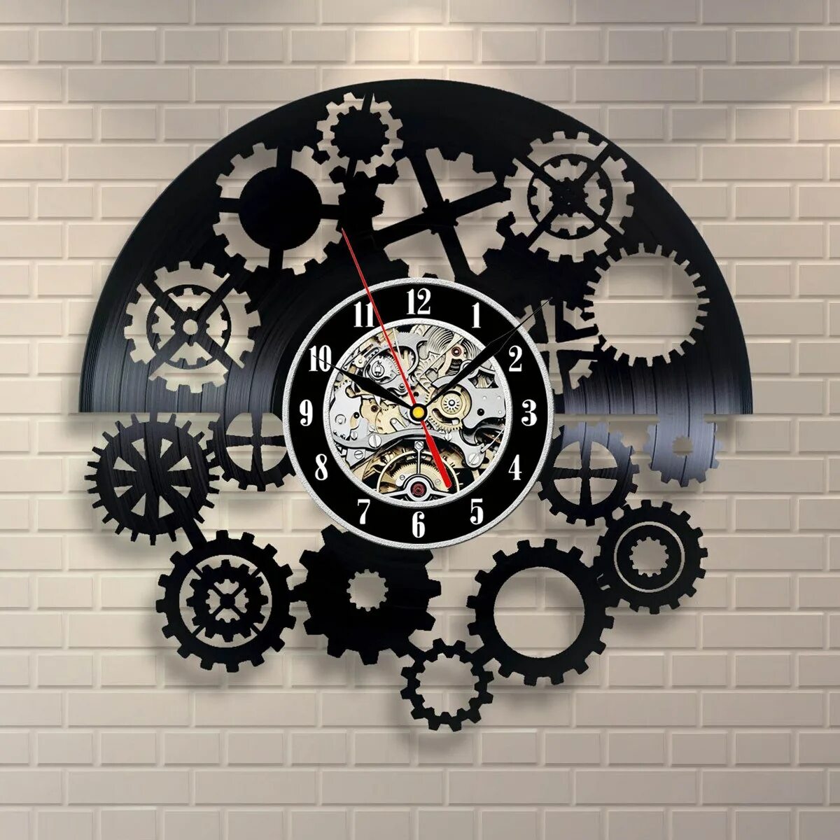 Декоративные настенные часы. Часы Banjo Clock Gear Wall Antique. Часы настенные. Оригинальные настенные часы. Креативные часы.
