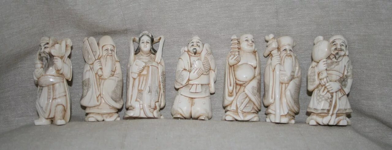 Семь богов счастья эбису. Семь богов счастья япония. Синто 7 богов счастья. Семь богов счастья синтоизм. Семь богов удачи (ситифуку-дзин).