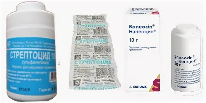 Мокнущие раны подсушивающие средства