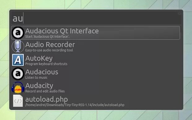 Старт Интерфейс. Albert Linux. Audacious. E-Launcher 12.0.8.0.