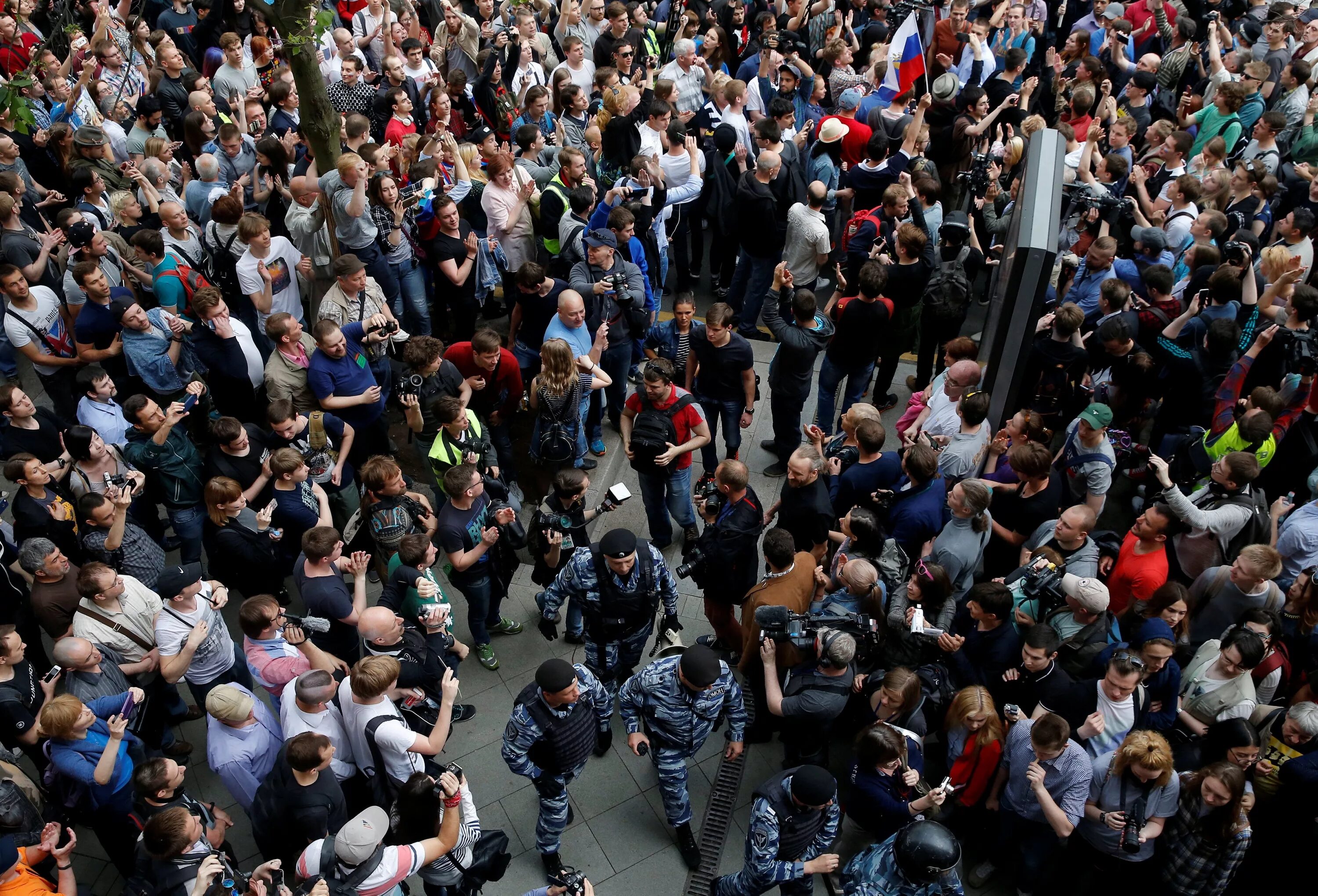 Митинги и демонстрации являются формой влияния