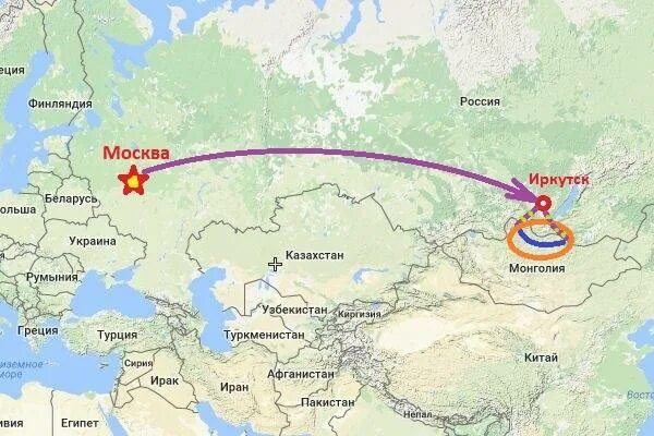 Иркутск сколько мск. Карта от москвы до иркутска. Москва иркутск карта. Сколько лететь на байкал. Иркутск сколько мск.