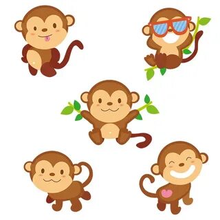 Стикеры с обезьянами