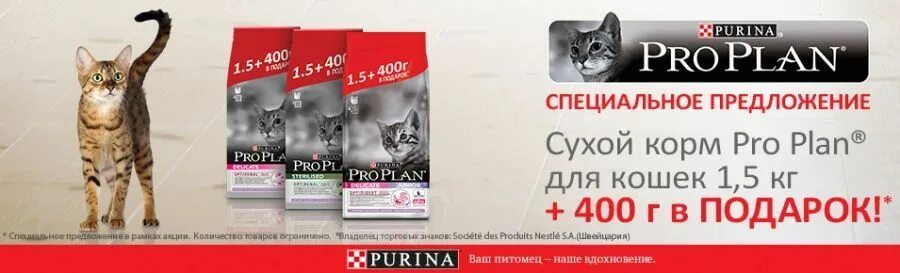 Pro plan 400 400. Проплан 400+400. Проплан сухой 400г розовый. Баннеры акция Pro Plan. Проплан акция кошки 1,5 кг + 400.