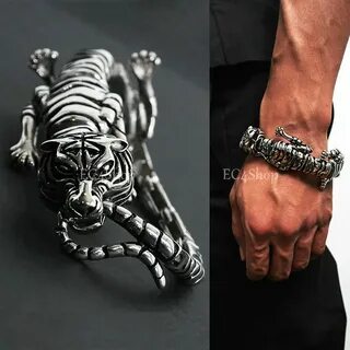 Красивый стильный мужской брутальный браслет