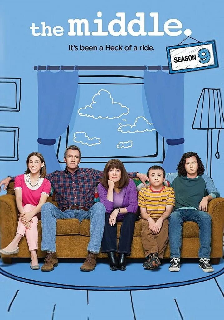 It was the middle. Бывает и хуже постер. `the middle` – the tv series.
