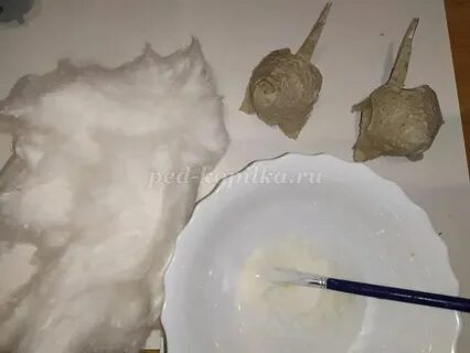 Как сделать клейстер для ватных игрушек