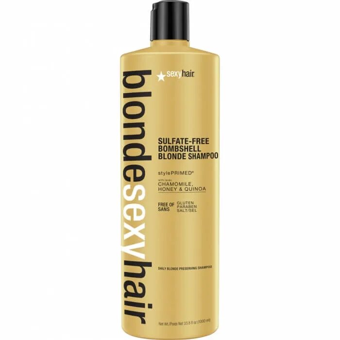 Blonde shampoo. Шампунь для волос sexy hair. Шампунь sexy hair healthy Bright blond. Sexy hair шампунь blonde bombshell blonde.