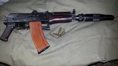 Автомат ак глушитель
