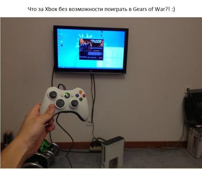 Как сделать игровую приставку. 2 монитора xbox 360. приставка на двоих к телевизору xbox 360. игровая приставка подключается к телевизору. подключить игровую приставку к телевизору.