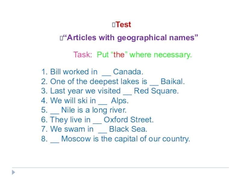 Артикли с географическими названиями упражнения. Артикль the с географическими названиями. The с географическими названиями упражнения. Артикль the с географическими названиями упражнения. Артикли с географическими названиями в английском.