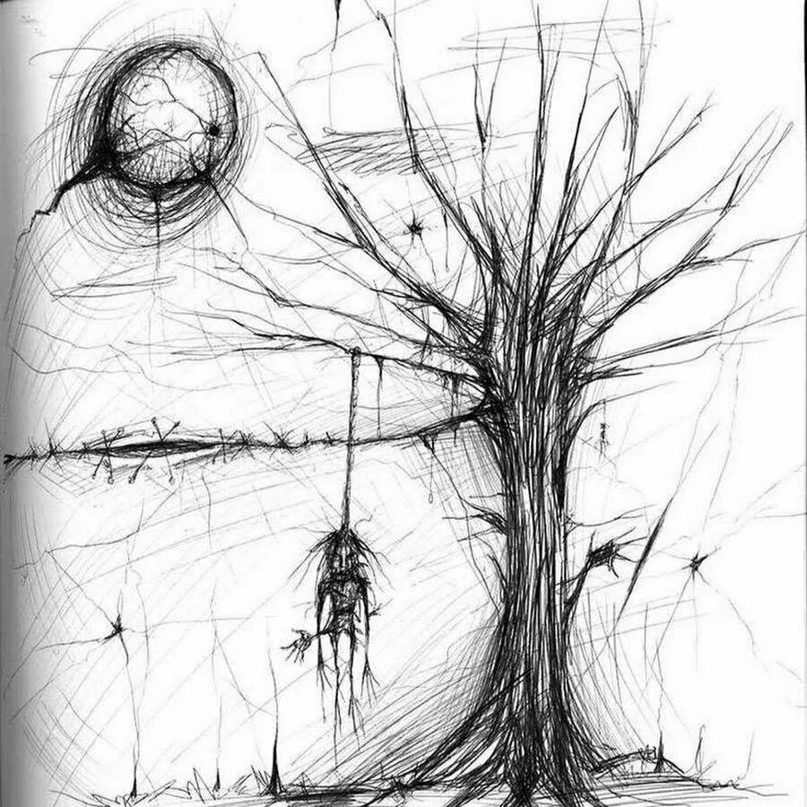 бехемирон демон тату. эскизы тату в стиле ужасы. джон кенн мортенсен creepy tale. графика жуткая. депрессивные наброски.