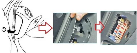 Где находится предохранитель nissan qashqai