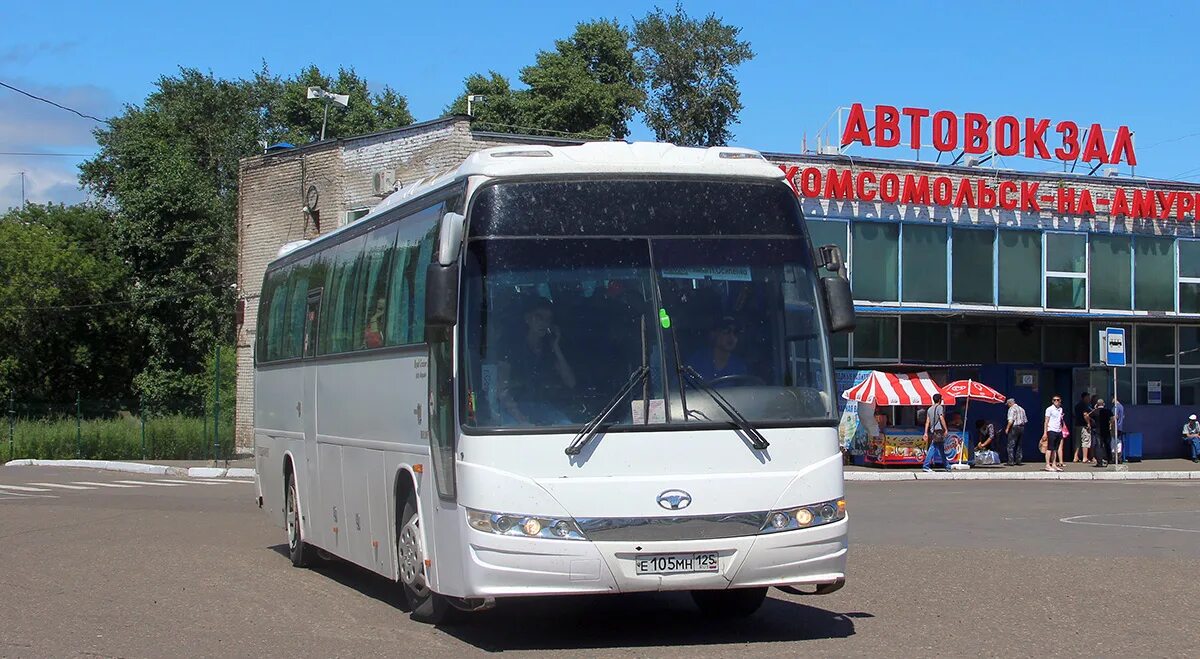 Автобус хабаровск амурск