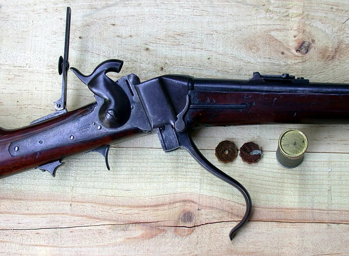 Sharps php. Винтовка шарпса 1874. затвор винтовки шарпса. карабин шарпса. sharps pistol 1852 однозарядный.