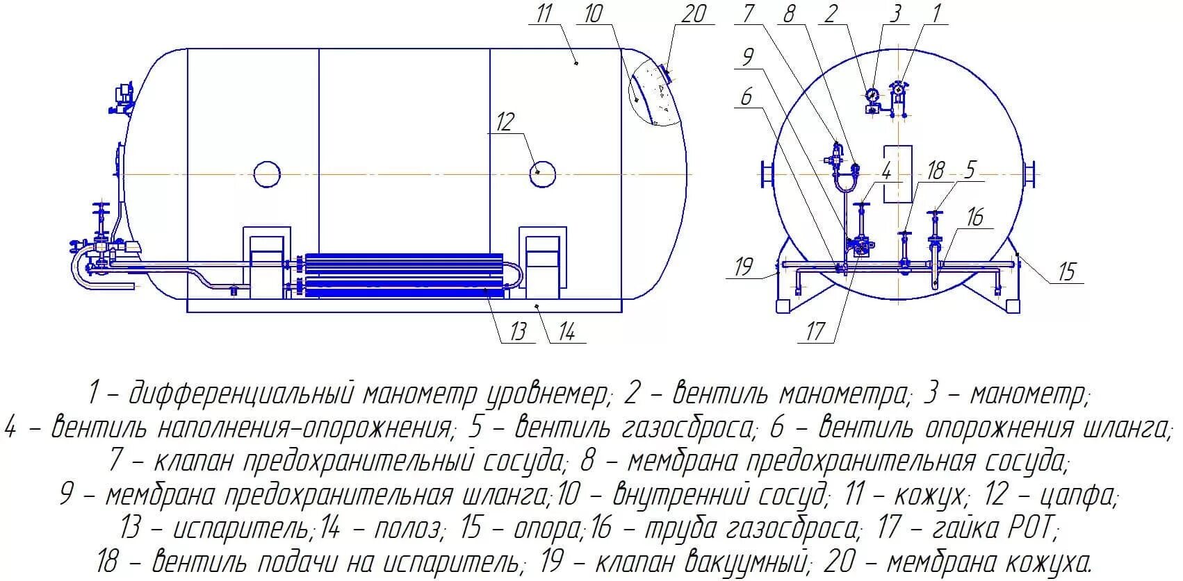 Из чего состоит м3. Цистерна транспортная криогенная ЦТК-8/0,25 (С выходом под насос). Цистерна ЦТК-1,6-0,25 чертеж. Схема криогенной цистерны ТРЖК-3м. Чертеж на резервуар ТРЖК-3м.