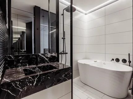 Фото черный ванна