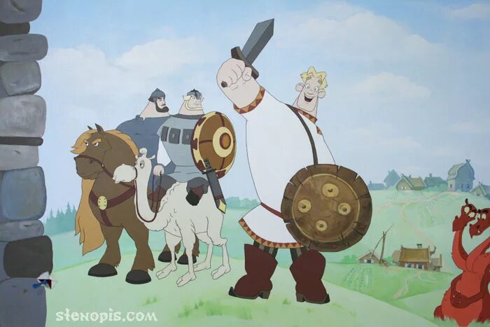 3 богатыря мельница. три богатыря обложка. 3 богатыря мельница. студия мельница 3 богатыря. алеша попович сыендук.