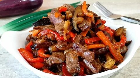 Печень по корейски