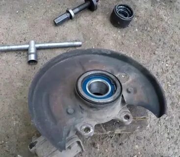 Замена передних ступичных ваз 2110