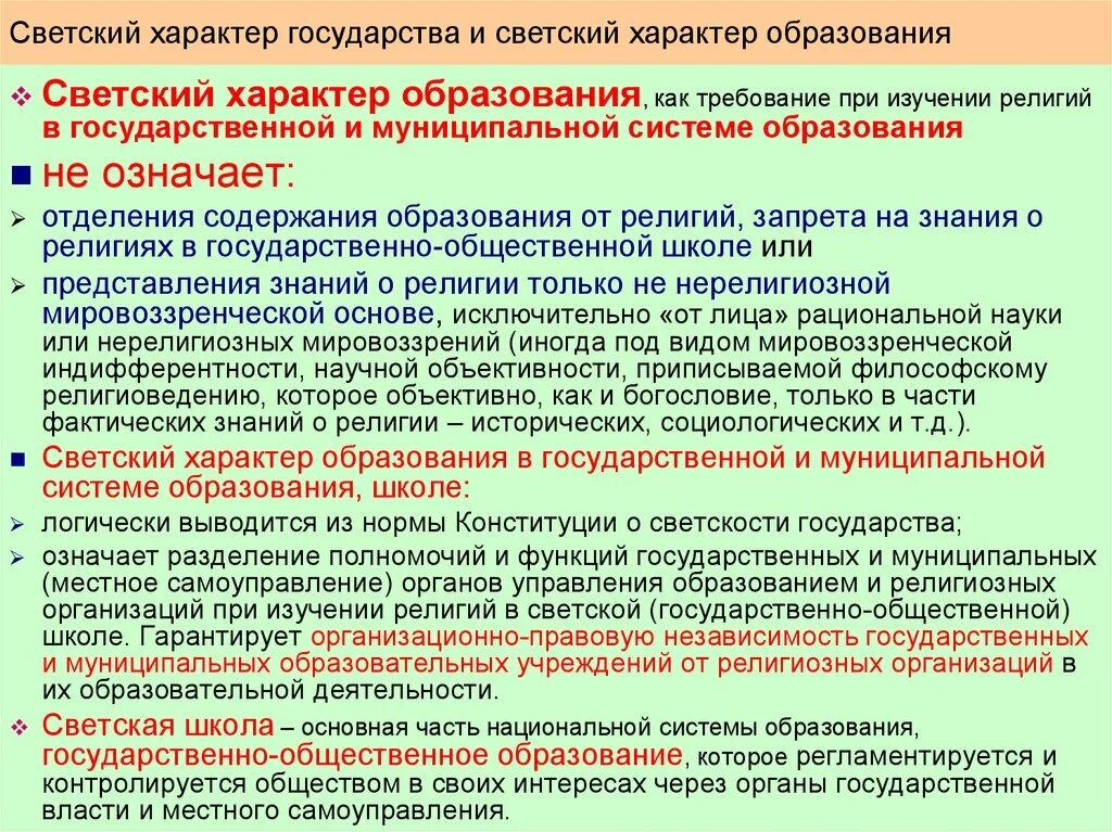 Светское образование религиозное образование обязательность. Конфессиональное религиозное воспитание. Светский характер образования это. Светский характер образования это. Светское образование религиозное образование обязательность.