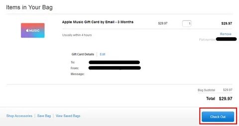 Как оплатить apple music подарочной картой