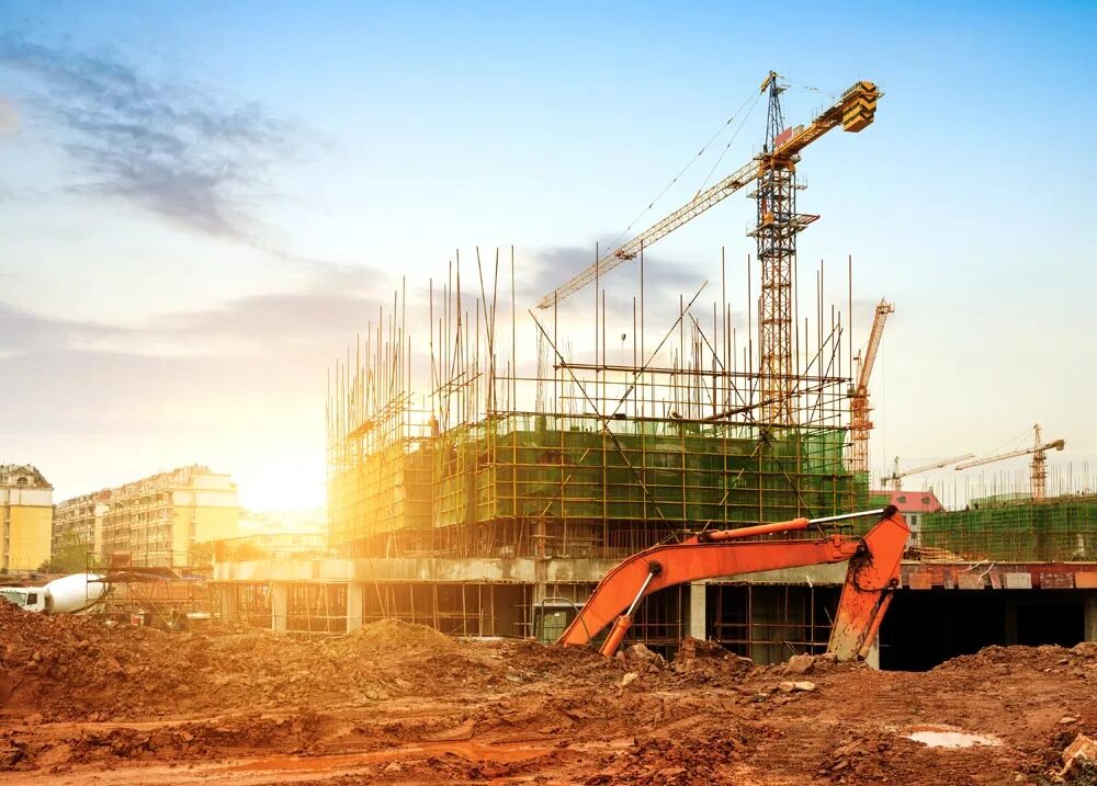 Building construction site