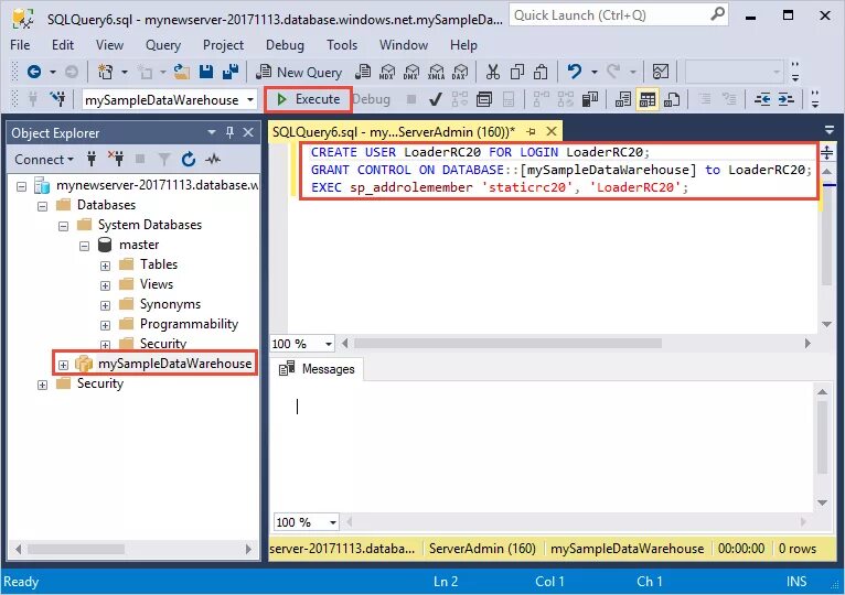 Загрузить данные в mysql