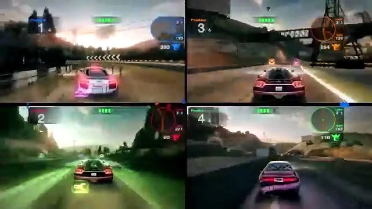 Как играть на одном экране xbox. Игры на Xbox 360 Split Screen. Blur Xbox 360. Гонки Split Screen Xbox 360. Гонки сплит скрин Xbox 360.