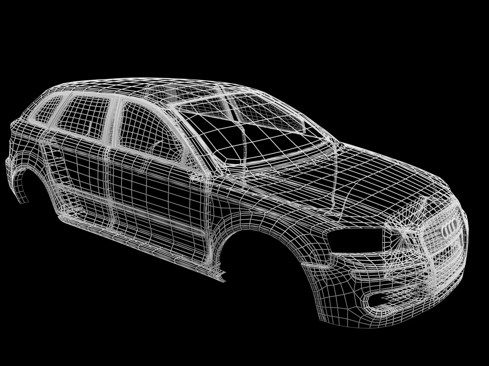 Моделирование 3в е46. Трёхмерная каркасная модель (3d Mesh). Сплайновое моделирование 3д моделирование. Каркасная модель wireframe.